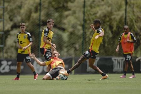 Treino do Atlético na Cidade do Galo
