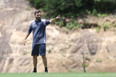 Davide Ancelotti, treinador do Botafogo