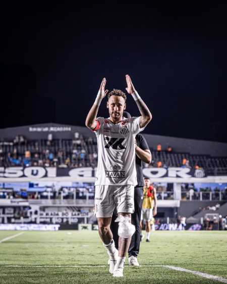 Neymar após Santos x Sport
