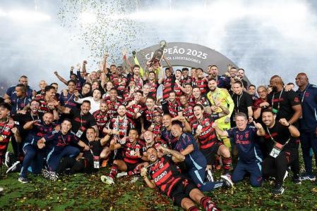 Flamengo foi campeão da Libertadores pela quarta vez em 2025