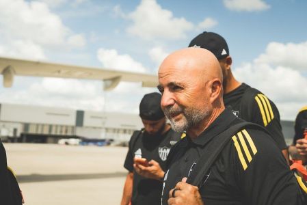 Jorge Sampaoli, técnico do Atlético
