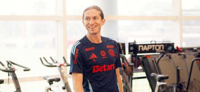 Filipe Luís, técnico do Flamengo