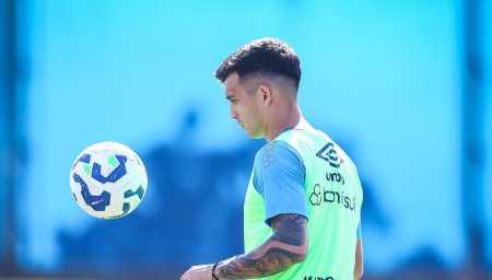 Cristaldo é reserva do Grêmio