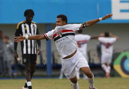 São Paulo goleou o Atlético no segundo jogo da semifinal da Copa do Brasil Sub-20