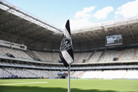 Bandeira do Atlético na Arena MRV