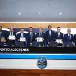 Odorico Roman toma posse da presidência do Grêmio: 'Renovação e afirmação'