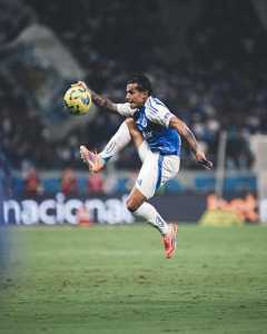 Lucas Romero será desfalque do Cruzeiro para jogo da volta contra o Corinthians, pela semifinal da Copa do Brasil