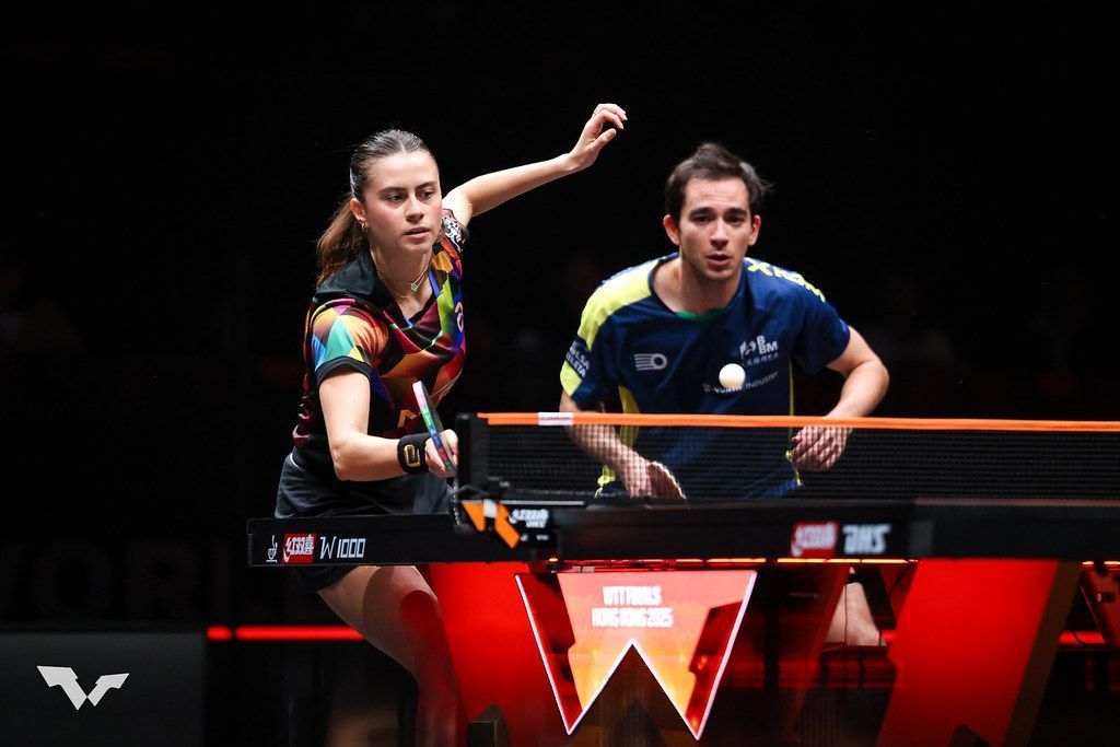 Hugo Calderano e Bruna Takahashi perdem e são eliminados do WTT Finals 2025