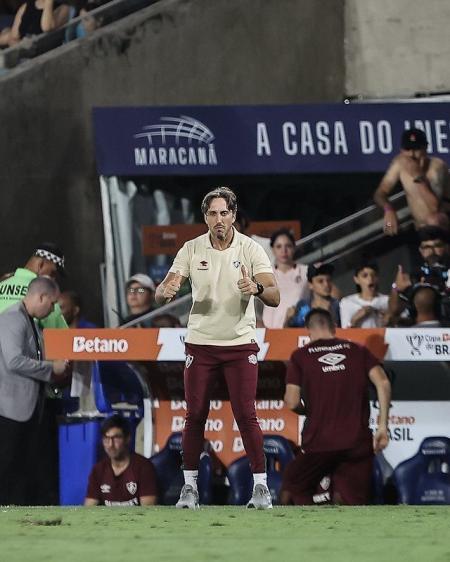 Zubeldía afirmou que confia na classificação do Fluminense