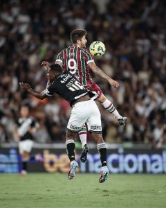 O Vasco venceu o Fluminense no primeiro jogo da semifinal da Copa do Brasil