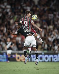 O Vasco venceu o Fluminense no primeiro jogo da semifinal da Copa do Brasil