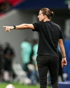 Flamengo x Pyramids: Filipe Luís em ação durante a Copa Intercontinental