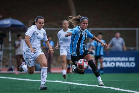 Grêmio vence Santos e vai à final da Copinha Feminina