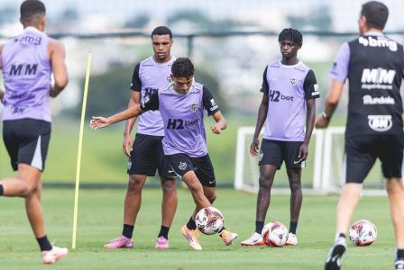 Jogadores da base estão integrados ao profissional do Atlético para disputa do Campeonato Mineiro