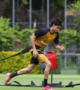 Rodriguinho realizou pré-temporada no São Paulo