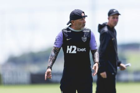 Jorge Sampaoli, técnico do Atlético