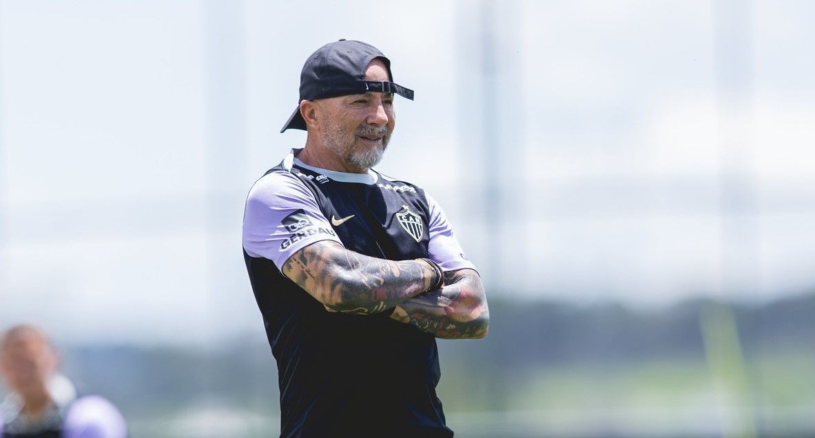 As opções de Sampaoli para escalar o Atlético contra o Betim pelo Campeonato Mineiro