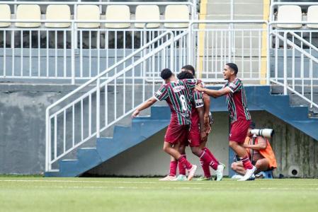 O Fluminense venceu o Brasiliense por 1 a 0 pela Copinha