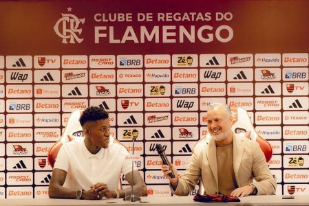 José Boto abriu coletiva de apresentação de Vitão no Flamengo