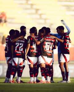 Os garotos do Flamengo arrancaram um empate contra a Portuguesa
