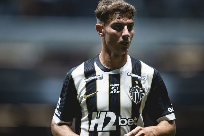 Natanael em ação durante Atlético x Betim, pelo Campeonato Mineiro 2026 Natanael em ação durante Atlético x Betim, pelo Campeonato Mineiro 2026