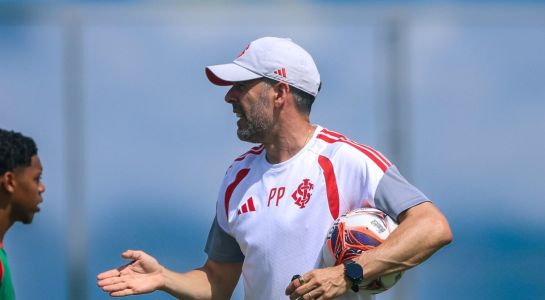 Paulo Pezzolano comanda o Inter na largada do Brasileirão