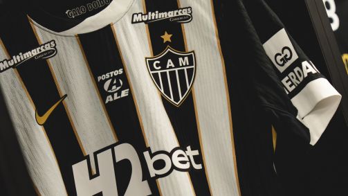 Camisa principal do Atlético