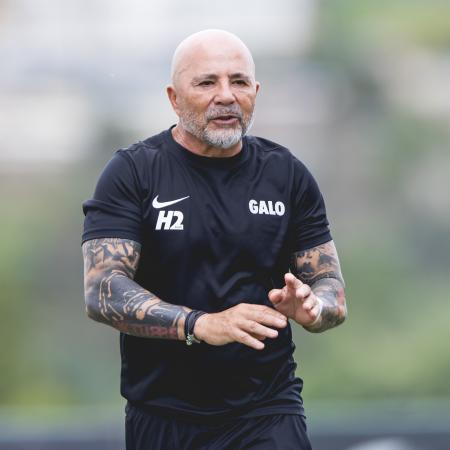 Jorge Sampaoli, técnico do Atlético