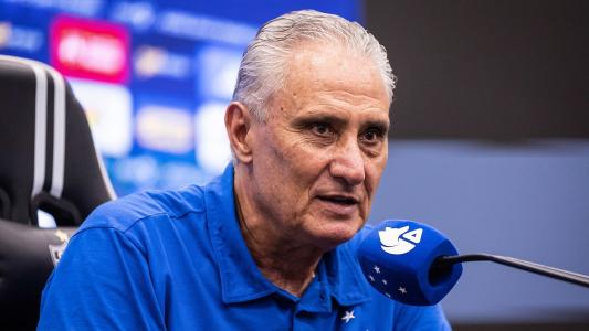 Tite na Arena MRV, em Belo Horizonte