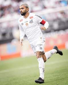 Gabigol, atacante do Santos