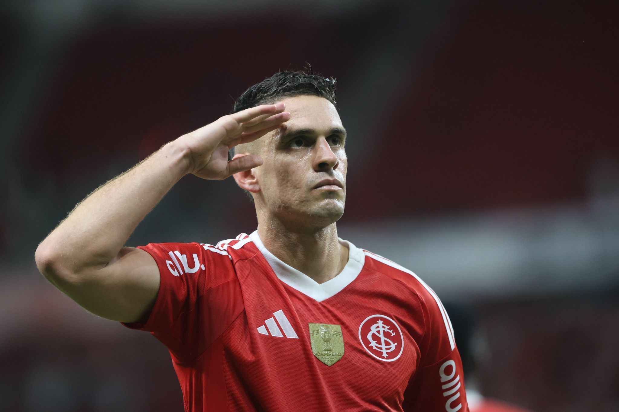 Veja o que disse Rafael Borré após os gols do Inter contra o Grêmio pelo Gauchão
