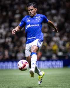 Kaiki Bruno em ação pelo Cruzeiro