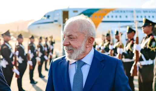 Lula durante visita ao Panamá