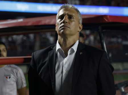 Hernán Crespo em São Paulo x Flamengo