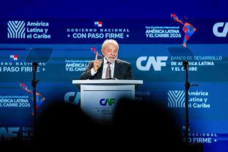 Presidente Lula durante participação do Fórum Econômico Internacional da América Latina, no Panamá
