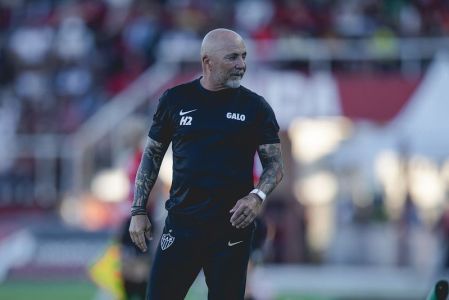 Jorge Sampaoli, técnico do Atlético