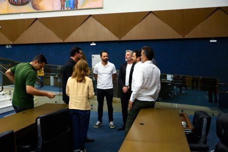 Vereadores ficaram no escuro durante sessão da Câmara Municipal de Belo Horizonte