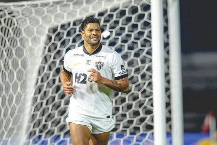 Hulk em ação pelo Atlético