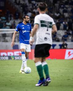 Fabrício Bruno em derrota do Cruzeiro