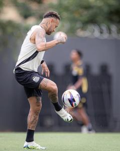 Neymar, meia-atacante do Santos