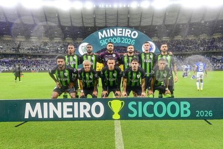 Time titular do América em clássico com o Cruzeiro