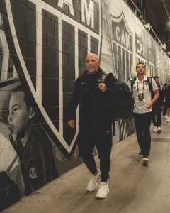 Jorge Sampaoli, treinador do Atlético