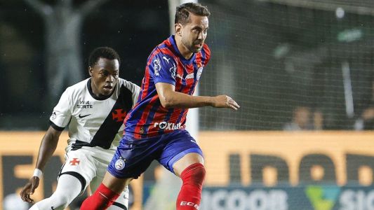 Everton Ribeiro, do Bahia, em campo contra o Vasco, pela 3ª rodada do Campeonato Brasileiro de 2026