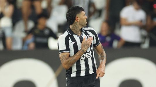 Alexander Barboza, do Botafogo, em partida do Carioca