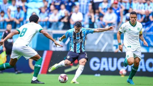 Grêmio e Juventude empataram em 1 a 1 no primeiro duelo da semifinal