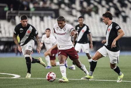 O Fluminense venceu o Vasco no primeiro duelo da semifinal do Carioca