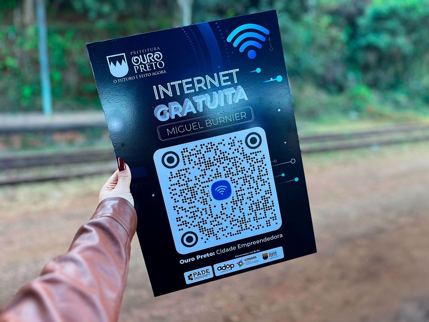 “Internet Livre Ouro Preto” oferece conexão gratuita em todo o município