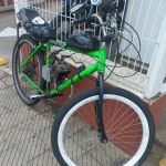 Moto artesanal é apreendida circulando no Centro de Varginha
