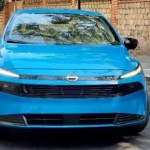 Novo Nissan Versa, que chega ao Brasil em 2026, é flagrado com visual futurista