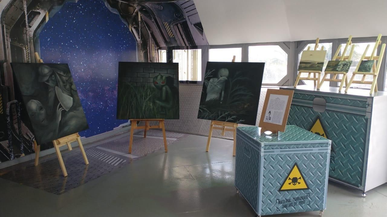 Memorial do ET recebe exposição de artes plásticas